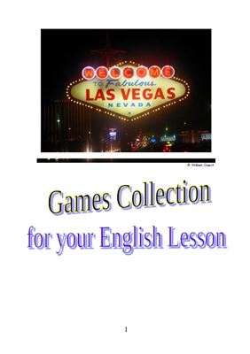Games Collection for Your English Lesson