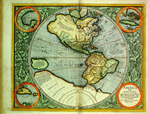 Старинные рисованные карты. 1600-1800