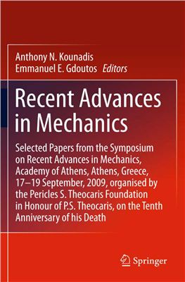 Kounadis A.N., Gdoutos E.E. (Eds.) Recent Advances in Mechanics