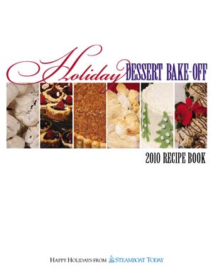 Holiday dessert bake-off. 2010 recipe book (Праздничные десерты и выпечка. Книга рецептов 2010-го года)