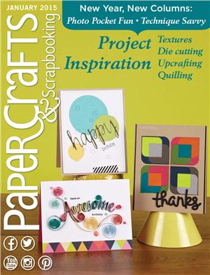 Paper Crafts & Scrapbooking 2015 №01