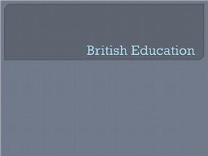 British Education