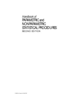 Sheskin D.J. Handbook of Parametric and Nonparametric Statistical Procedures