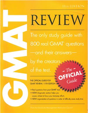 GMAT the official guide SC 11th edition