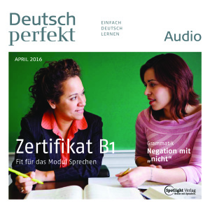 Deutsch perfekt 2016 №04 Audio + Booklet