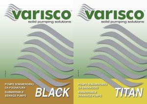 Погружные дренажные насосы Varisco Titan и Varisco Black