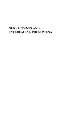 Rosen M.J. Surfactants and Interfacial Phenomena