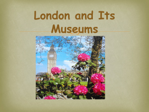 London and Its Museums