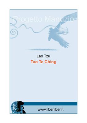 Lao Tzu. Tao Te Ching. Audiolibro + e-testi + перевод