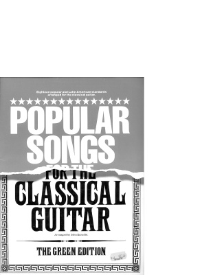 Zaradin John. Popular Songs for Classical Guitar