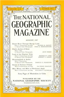 National Geographic Magazine 1947 №08