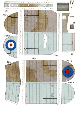 Английский истребитель Gloster Gladiator от Maly Modelarz