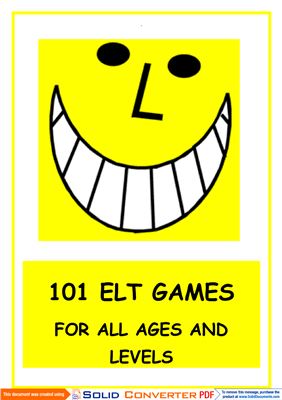 101 ELT Games for All Ages and Levels