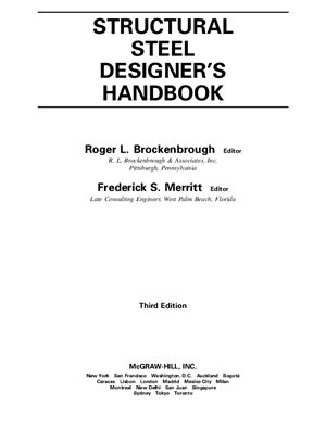Structural steel designer’s handbook