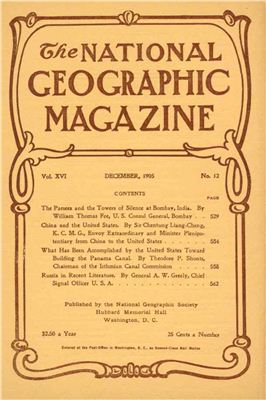 National Geographic Magazine 1905 №12