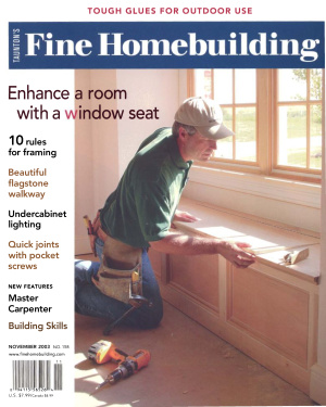 Fine Homebuilding 2003 №158