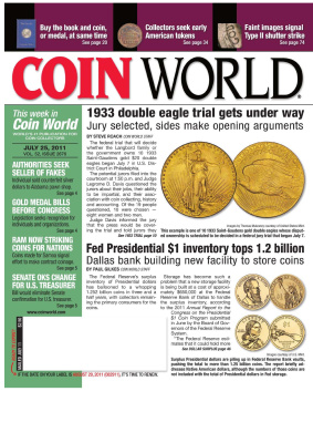 Coin World 2011.07.25