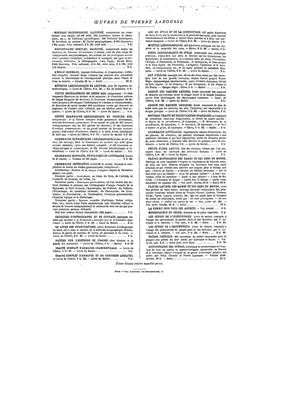Larousse P., Grand dictionnaire universel du XIXe siècle. Tom 17. Supplément II [Большой универсальный словарь XIX в.]