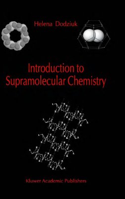 Dodziuk H. Introduction to supramolecular chemistry