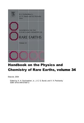 Gschneidner K.A., Jr. et al. (eds.) Handbook on the Physics and Chemistry of Rare Earths. V.34