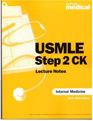 Kaplan Lecture Notes for USMLE step 2 CK
