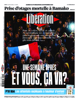 Libération 2015 №10732 Novembre 21 - 22