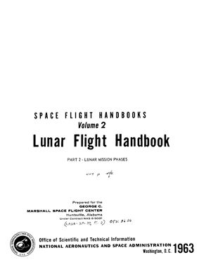 NASA - Lunar Flight Handbook Pt.2 Lunar Mission Phases
