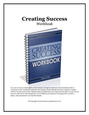 Frost Greg, Huang Alvin. Creating Success Workbook