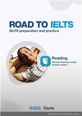 Road to IELTS. IELTS preparation and practice. Reading. Answers