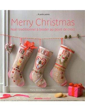 Merry Christmas - Noel traditionnel a broder au point de croix. Вышивка к Новому Году