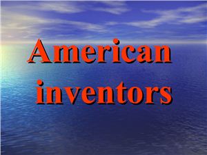 American inventors