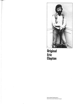 Eric Clapton. Original
