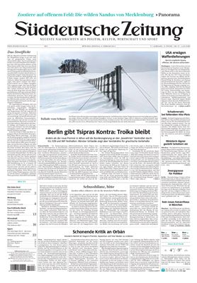 Süddeutsche Zeitung 2015 №27 Februar 3