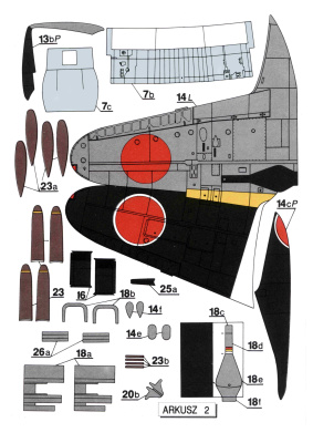 Mitsubishi J2M3 Raiden от Maly Modelarz