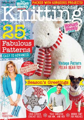 Woman's Weekly Knitting & Crochet 2015 №12