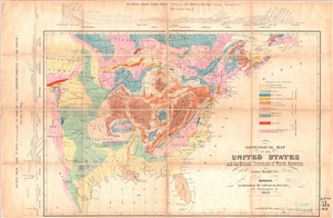 Marcou J. Geological map of the United States and the British Provinces of North America