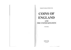 Coins of England and the United Kingdom: Standard Catalogue of British Coins. 2002