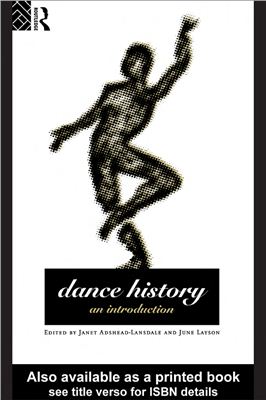 Layson J. Dance History: An Introduction