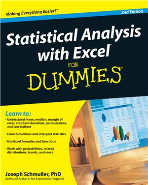 Schmuller J. Statistical Analysis with Excel For Dummies