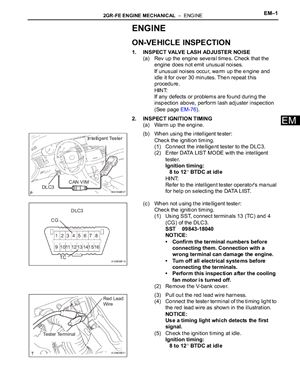 Toyota Avalon. 2005-2008 Factory Service and Collision Repair Manual