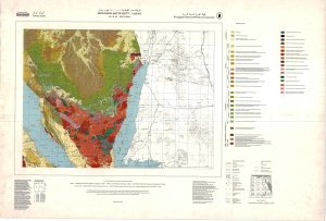 Geological map of Egypt, H-36-D (South Sinai), масштаб: 1: 500000