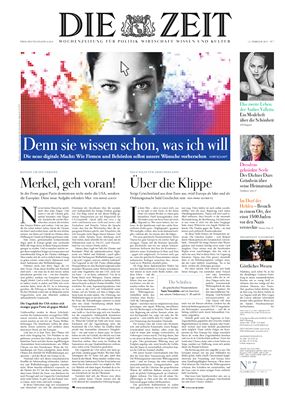 Die Zeit + magazin 2015 №7 februar 12