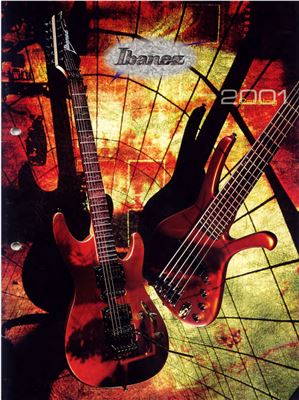 Ibanez catalog 2001