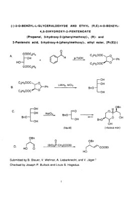 Organic syntheses. Vol. 74, 1996