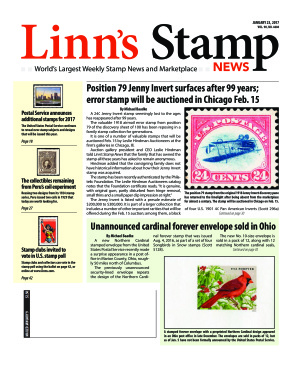 Linn's Stamp News 2017 Vol.90 №4604 (23.01.2017)