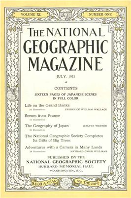 National Geographic Magazine 1921 №07