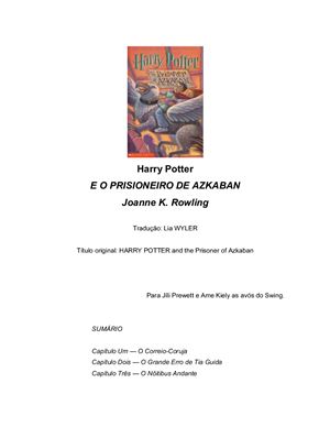 Rowling J.K. Harry Potter e o Prisioneiro de Azkaban