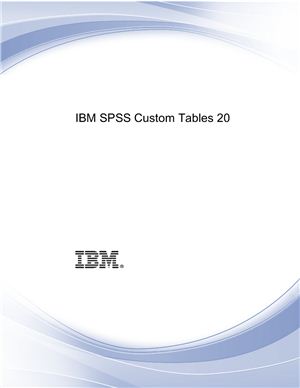 IBM SPSS Custom Tables 20 (рус)