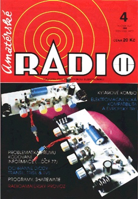 Amatérské radio Řada A 1996 №04