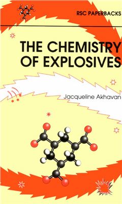 Akhavan Jacqueline The Chemistry of Explosives